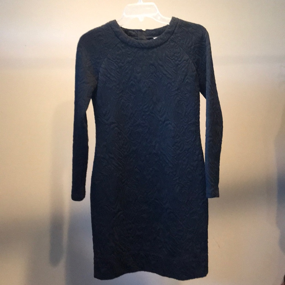 Long Sleeve black dress- Size 2